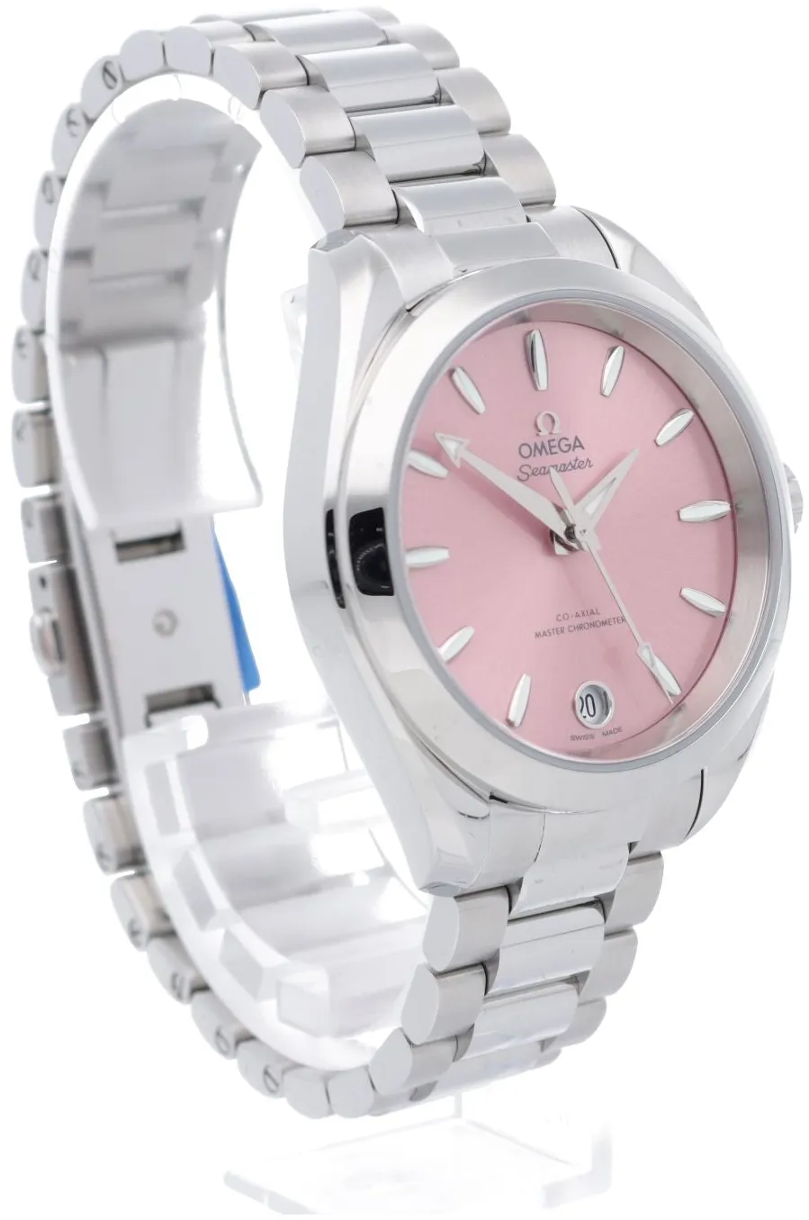 Omega Aqua Terra 220.10.34.20.10.003 34mm Stainless steel Pink 6