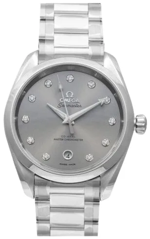 Omega Aqua Terra 220.10.38.20.56.001 38mm Stainless steel Gray