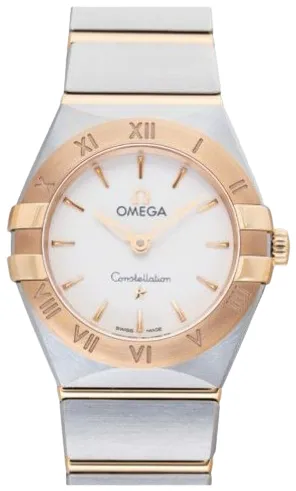 Omega Constellation 131.20.25.60.02.001 25mm Yellow gold and stainless steel White 1