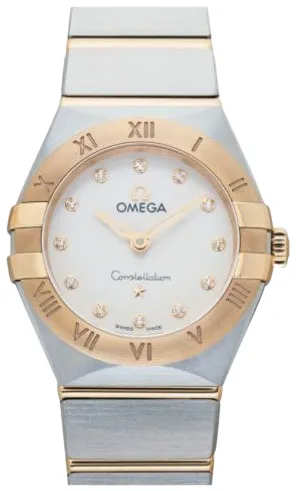 Omega Constellation 131.20.25.60.52.002 25mm Yellow gold and stainless steel Silver