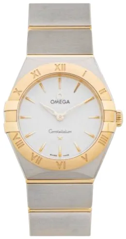 Omega Constellation 131.20.28.60.02.002 28mm Yellow gold and stainless steel Silver