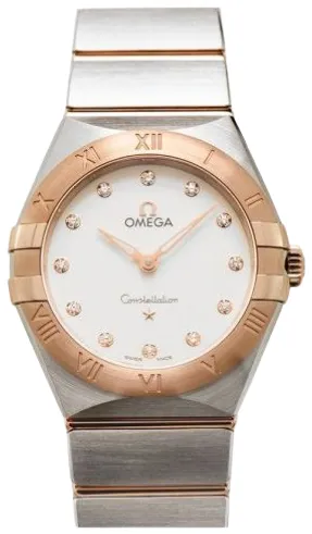 Omega Constellation 131.20.28.60.52.001 28mm Yellow gold and stainless steel Silver