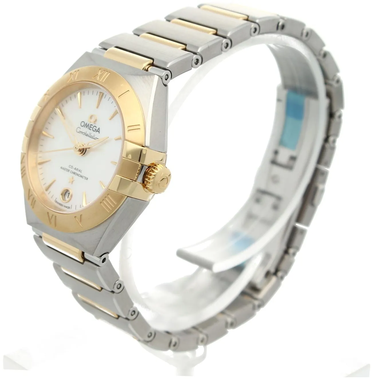 Omega Constellation 131.20.29.20.05.002 29mm Yellow gold and stainless steel Mother-of-pearl 1