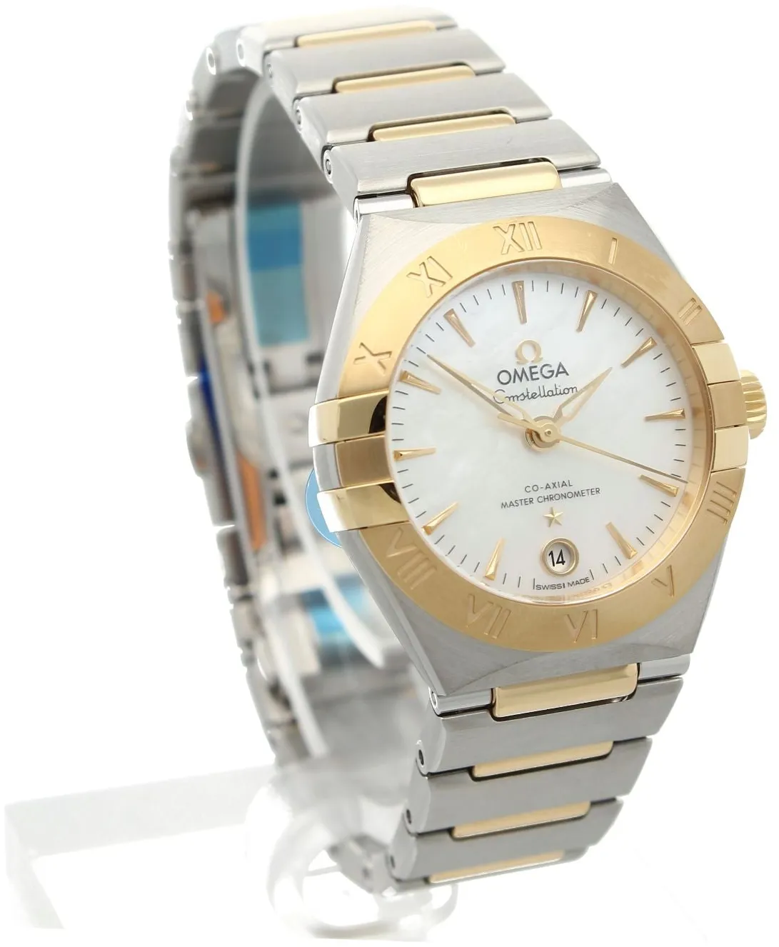 Omega Constellation 131.20.29.20.05.002 29mm Yellow gold and stainless steel Mother-of-pearl 6