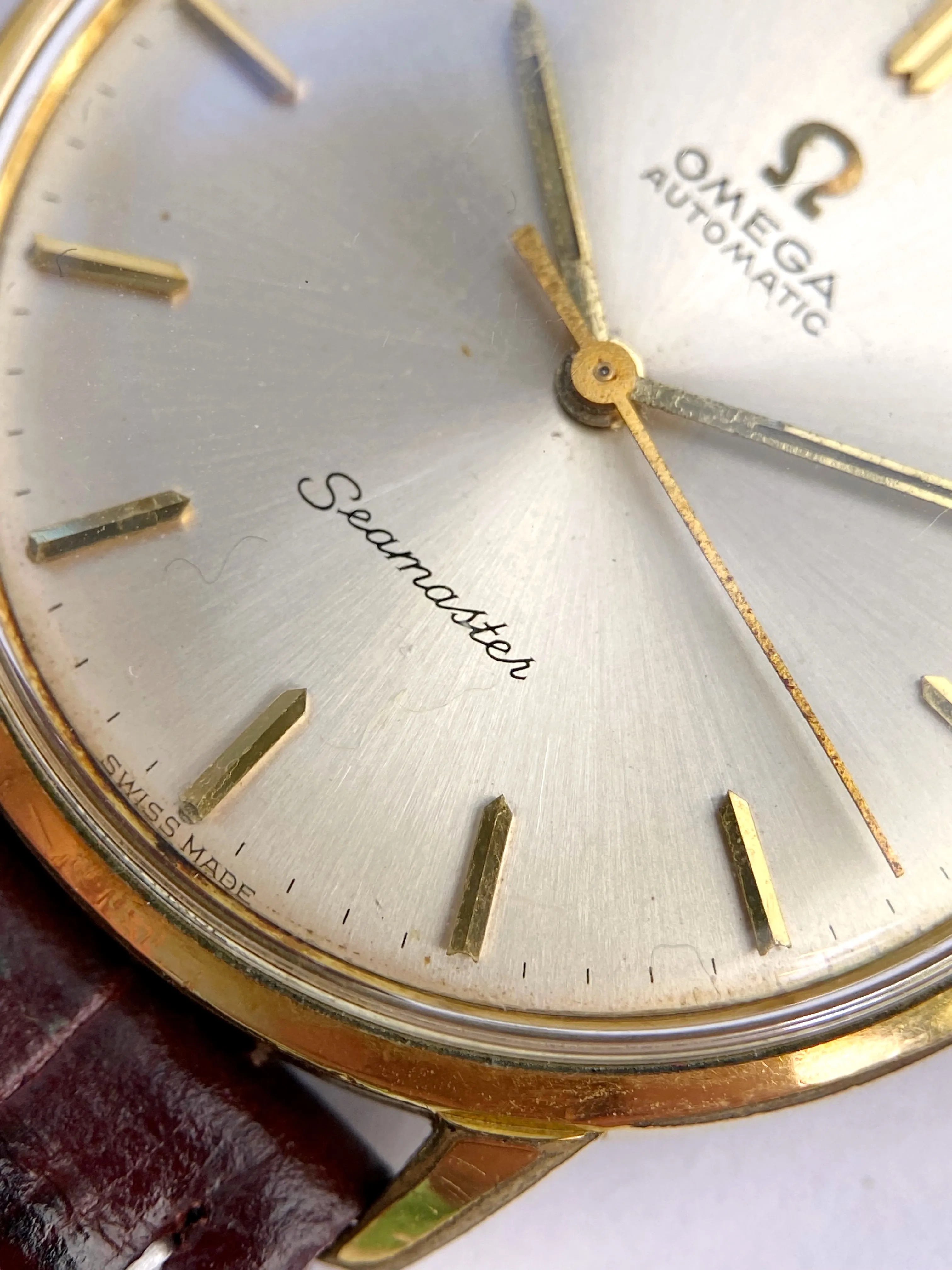 Omega Seamaster 165.001 34mm Gold-plated Silver 14
