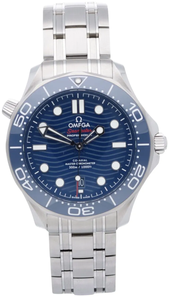 Omega Seamaster Diver 300M 210.30.42.20.03.001 42mm Stainless steel Blue 7