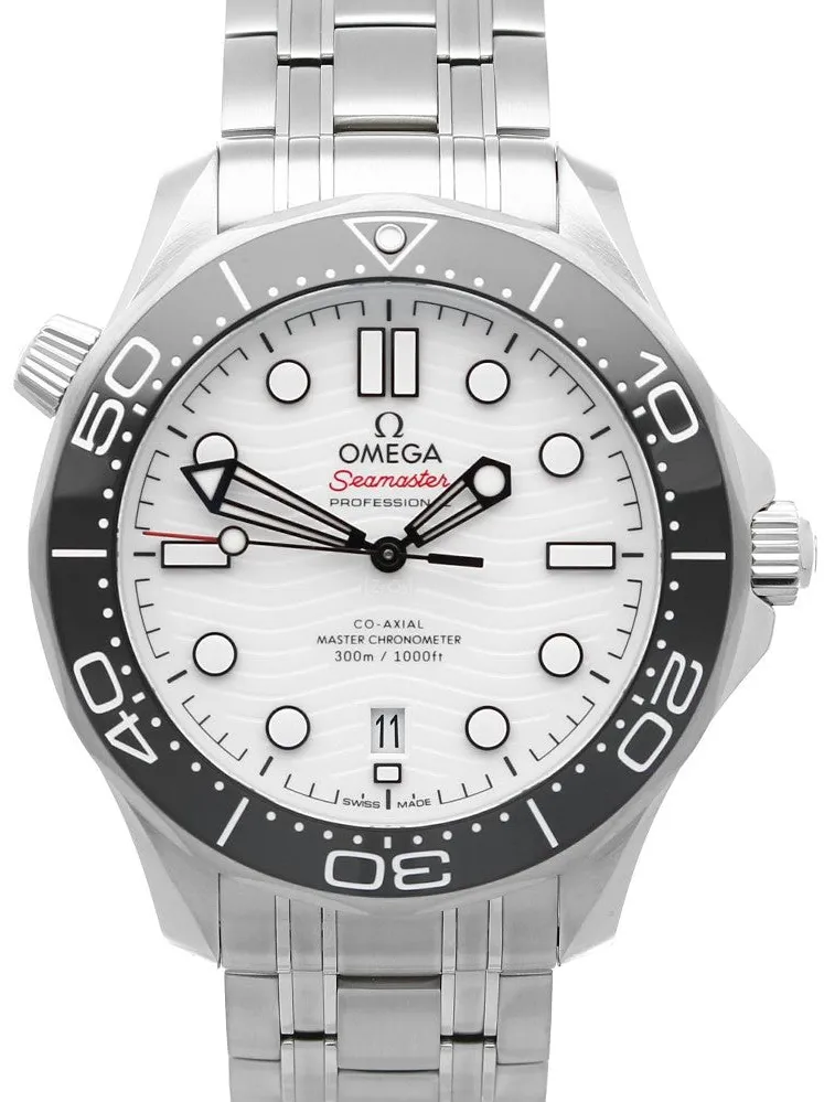 Omega Seamaster Diver 300M 210.30.42.20.04.001 42mm Stainless steel White