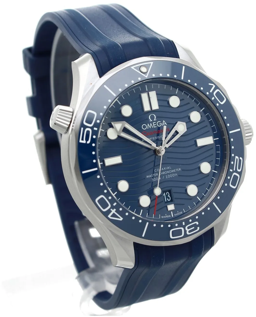 Omega Seamaster Diver 300M 210.32.42.20.03.001 42mm Stainless steel Blue 6