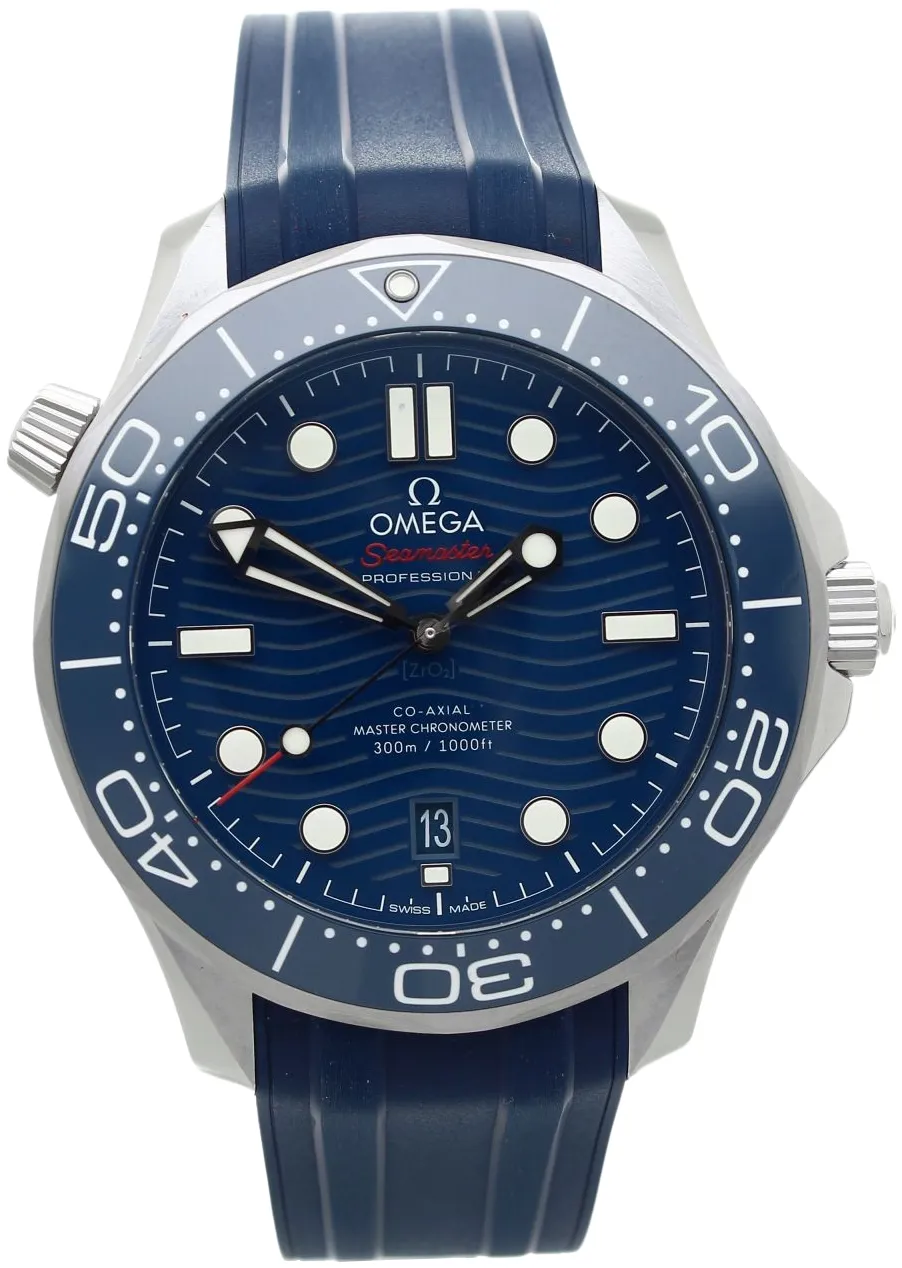 Omega Seamaster Diver 300M 210.32.42.20.03.001 42mm Stainless steel Blue 7