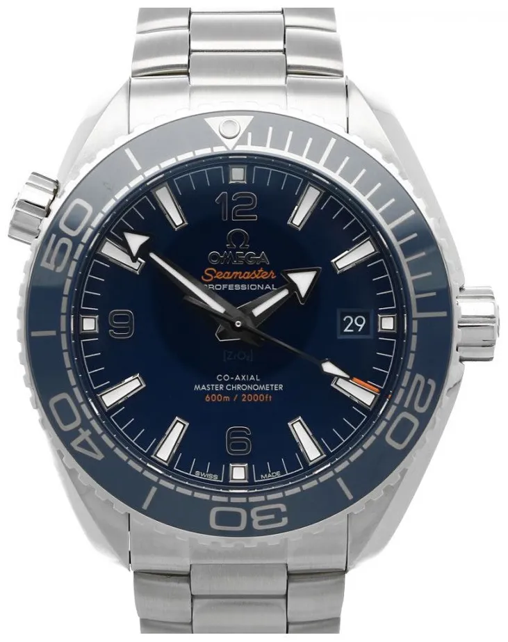 Omega Seamaster Planet Ocean 215.30.44.21.03.001 43.5mm Stainless steel Blue 1
