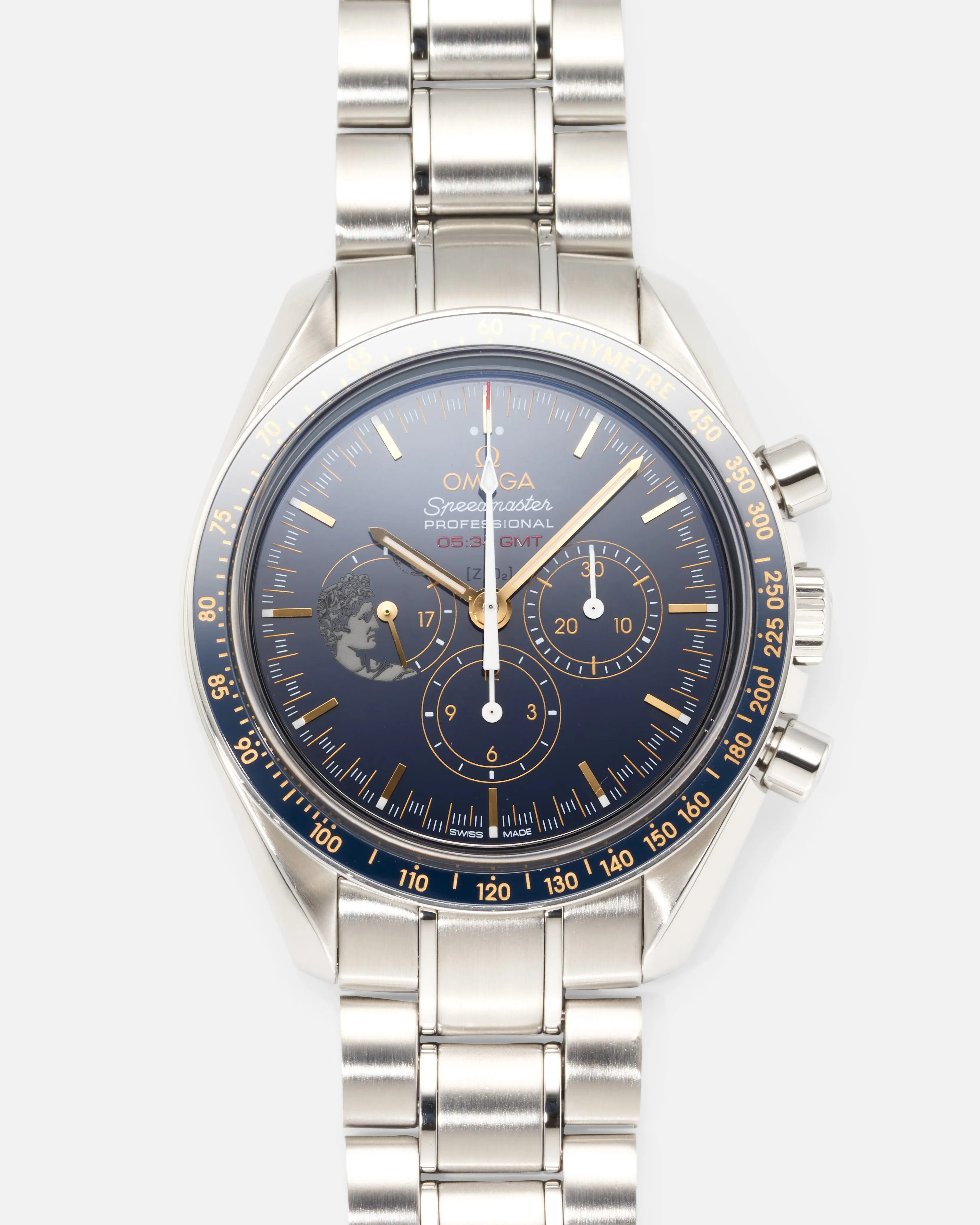 Omega Speedmaster Moonwatch 311.30.42.30.03.001 42mm Stainless steel Blue