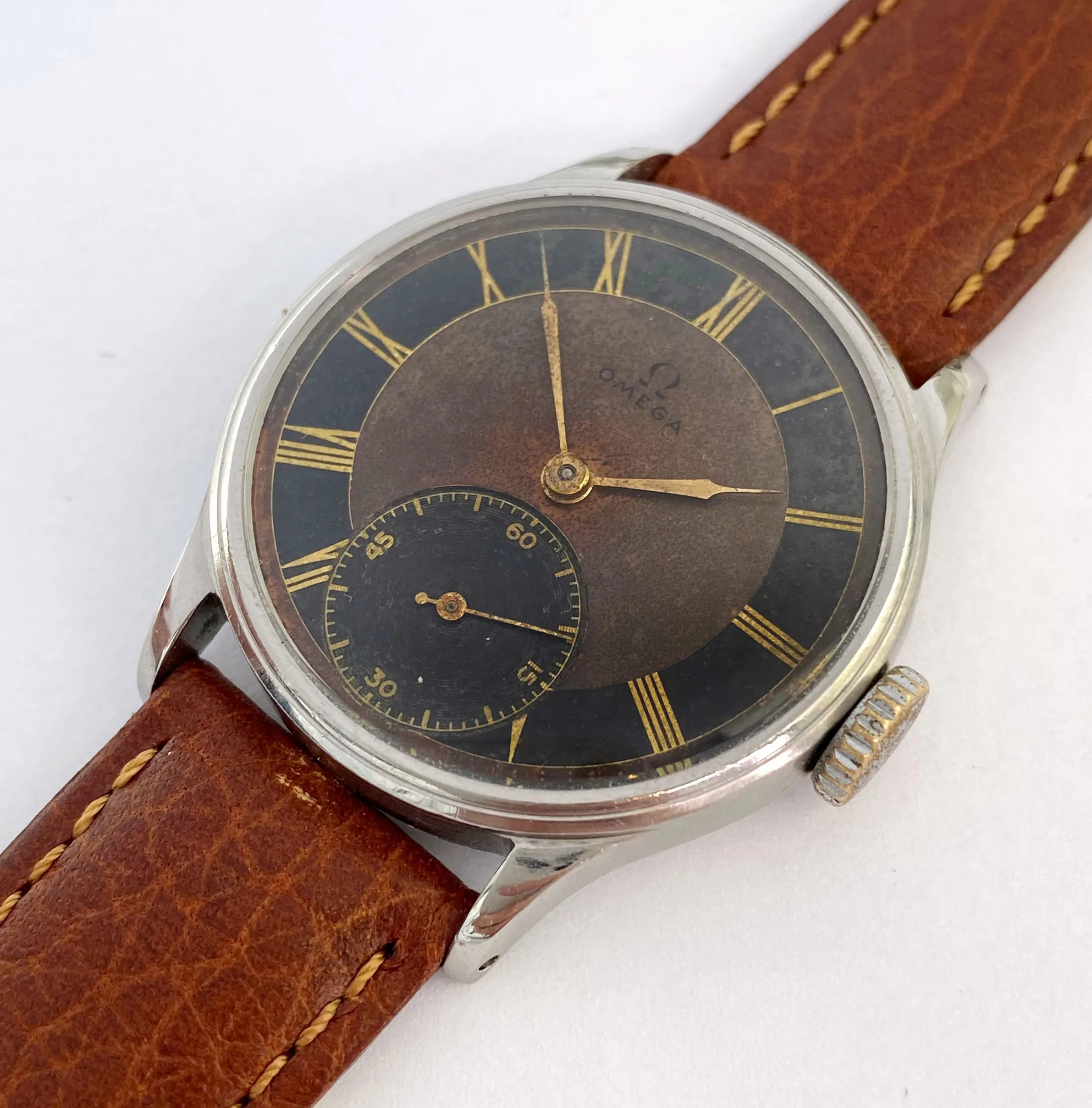 Omega vintage 34mm Stainless steel Original