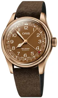 Oris Big Crown 01 754 7741 3166-07 5 20 74BR Bronze Brown