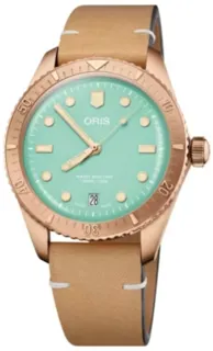 Oris Divers Sixty Five 01 733 7771 3157-07 5 19 04BR Bronze Green