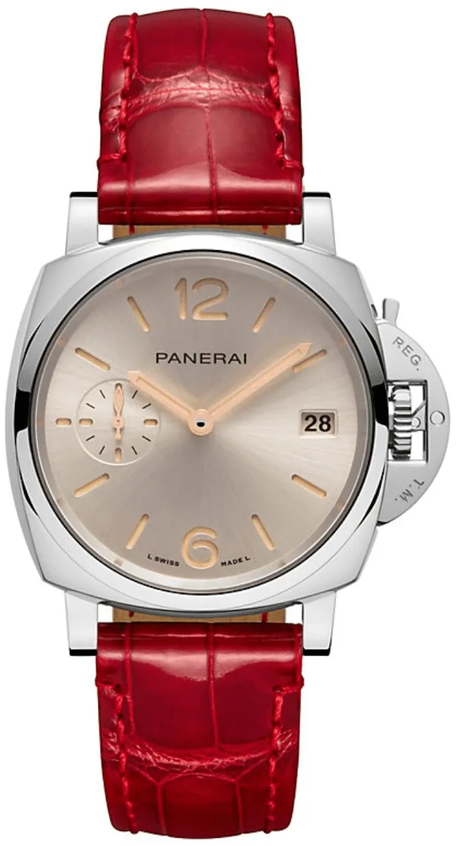 Panerai Luminor Due PAM 01248 38mm Stainless steel Silver 1