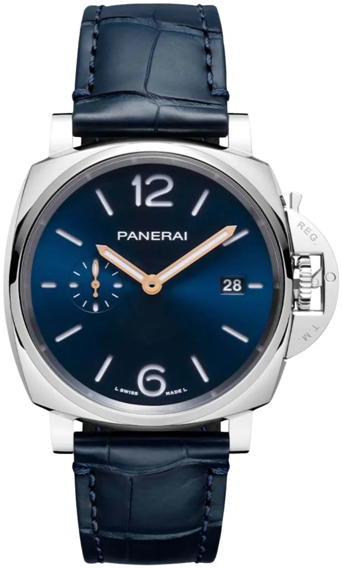 Panerai Luminor Due PAM 01274 42mm Stainless steel Blue