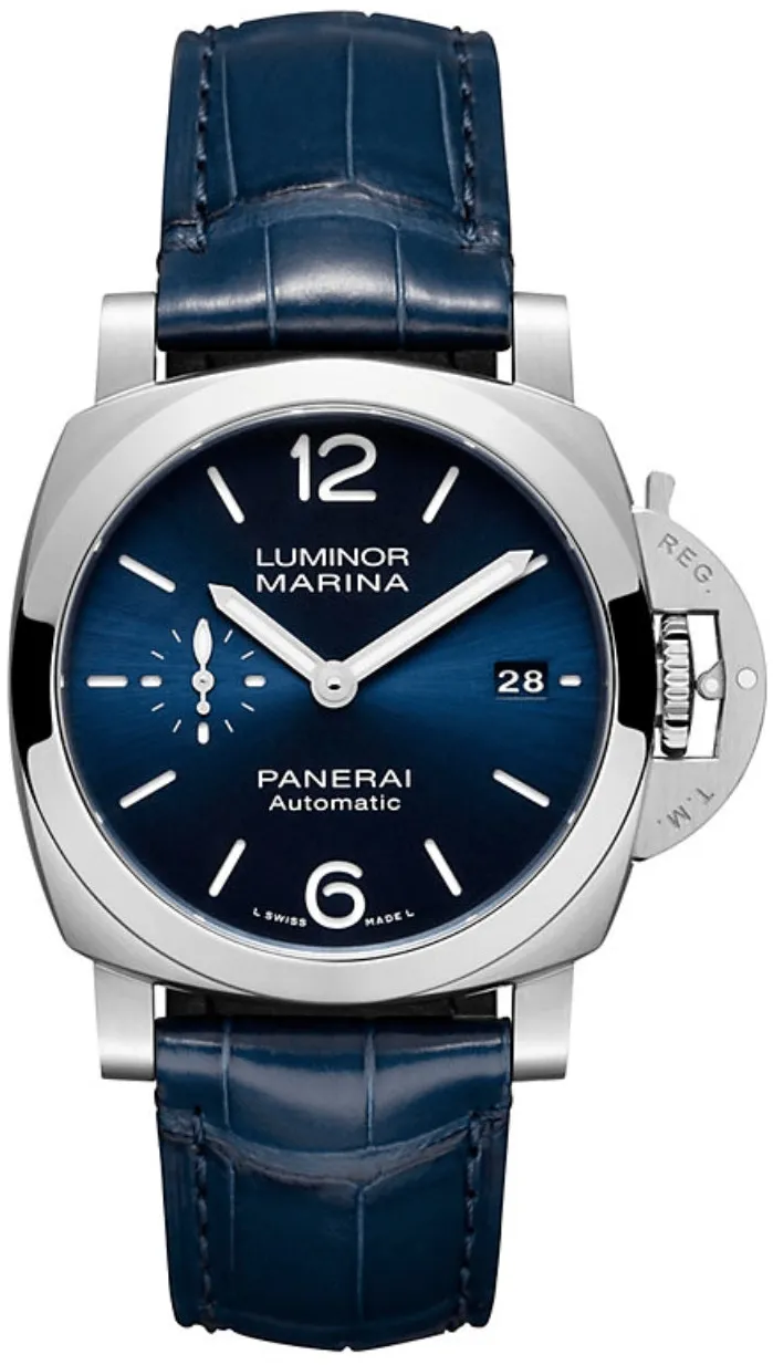 Panerai Luminor PAM 01270 40mm Stainless steel Blue