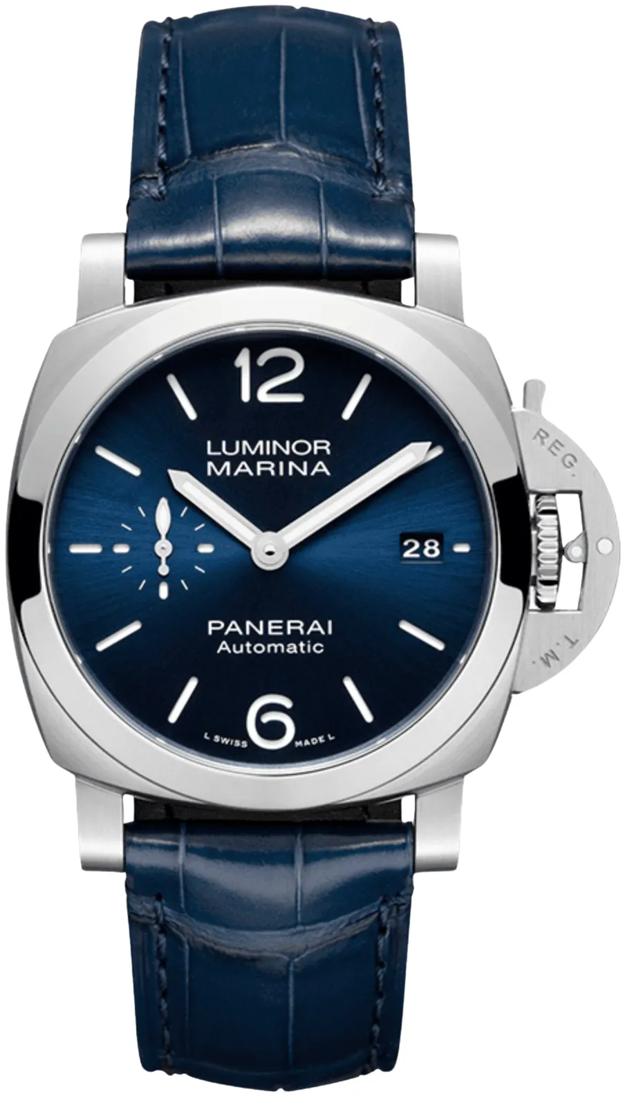 Panerai Luminor PAM01370 40mm Stainless steel Blue