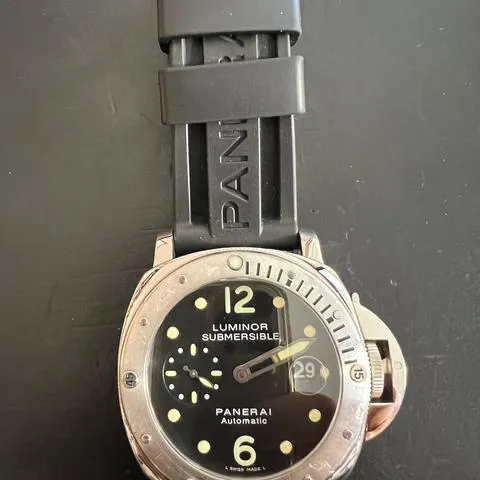 Panerai Submersible PAM 00024 44mm Stainless steel Black