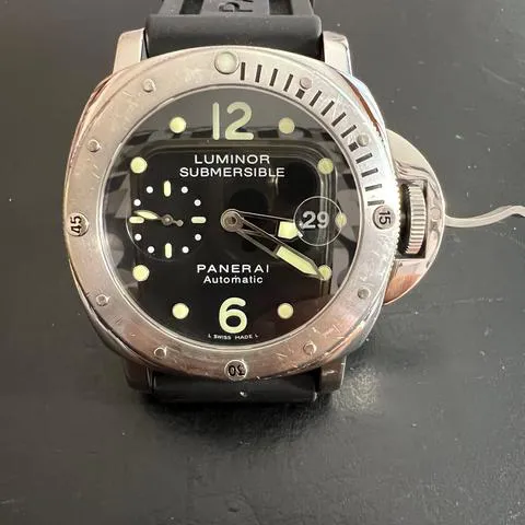 Panerai Submersible PAM 00024 44mm Stainless steel Black 4