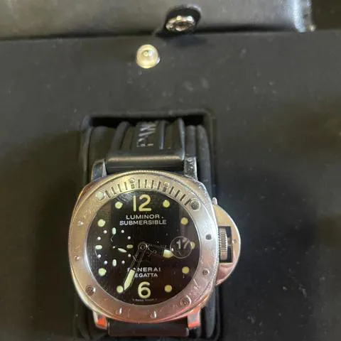 Panerai Submersible PAM 00024 44mm Stainless steel Black