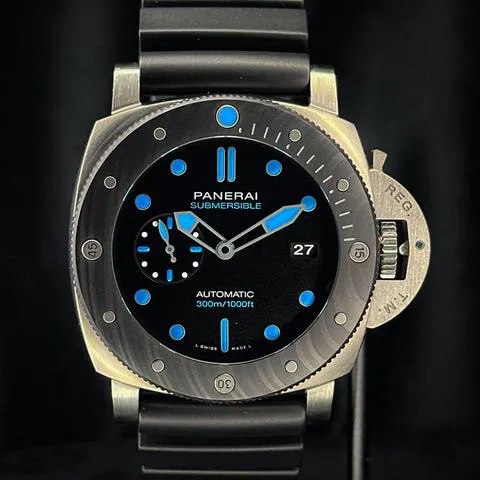 Panerai Submersible PAM 00799 47mm Carbon fiber Black