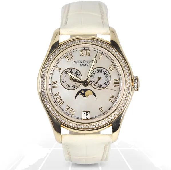 Patek Philippe Annual Calendar 4936J-001 37mm Yellow gold Mother-of-pearl
