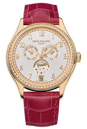 Patek Philippe Annual Calendar 4947R-001 38mm Rose gold Silver