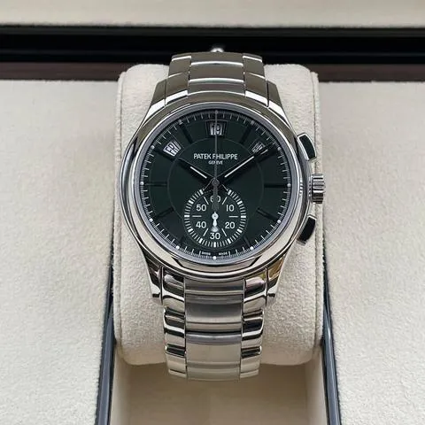 Patek Philippe Annual Calendar Chronograph 5905/1A-001 42mm Stainless steel Green