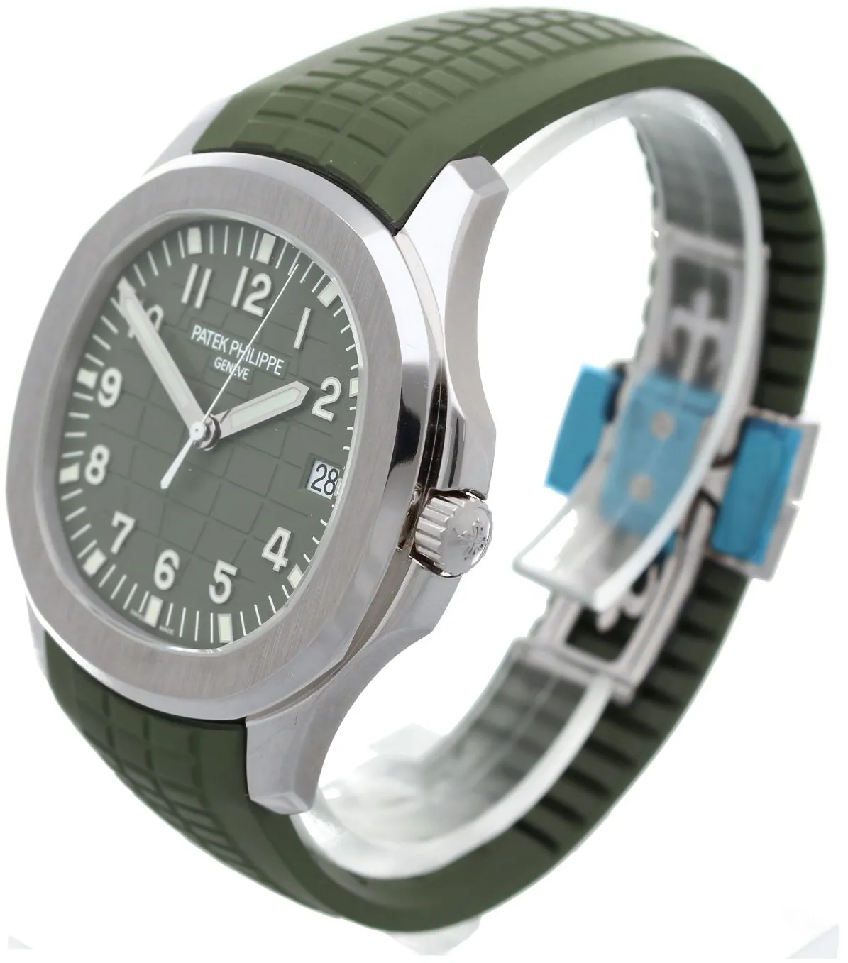 Patek Philippe Aquanaut 5168G-010 42mm White gold Green 1