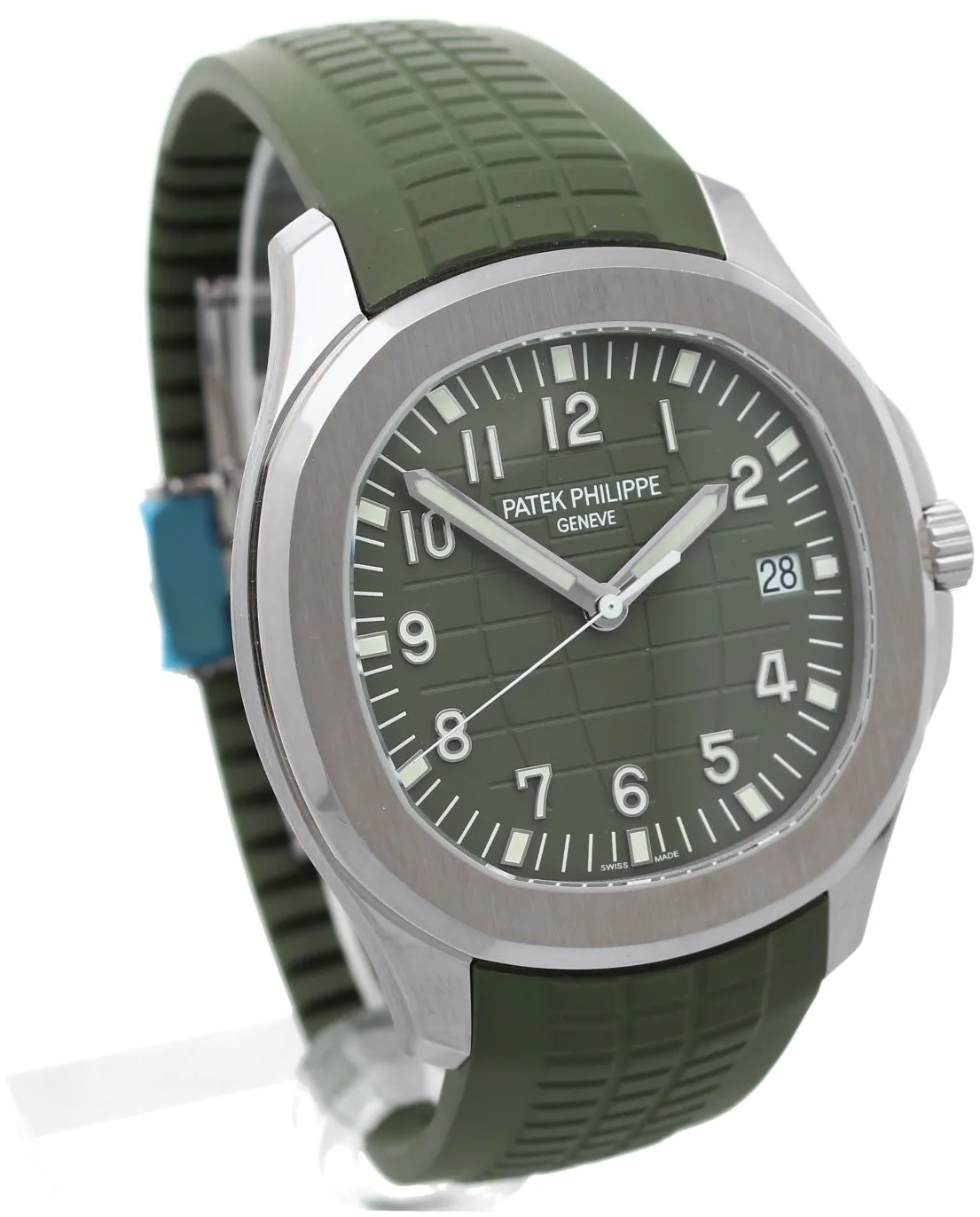 Patek Philippe Aquanaut 5168G-010 42mm White gold Green 6