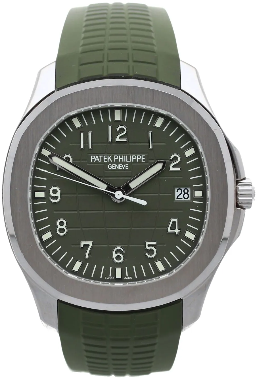 Patek Philippe Aquanaut 5168G-010 42mm White gold Green