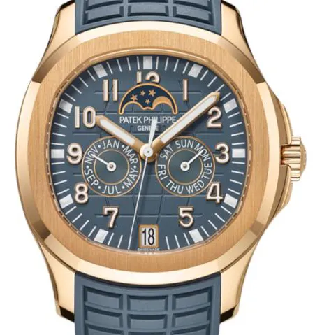 Patek Philippe Aquanaut 5261R-001 40mm Rose gold Blue 4