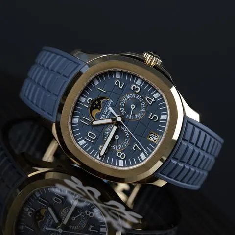 Patek Philippe Aquanaut 5261R-001 40mm Rose gold Blue 8