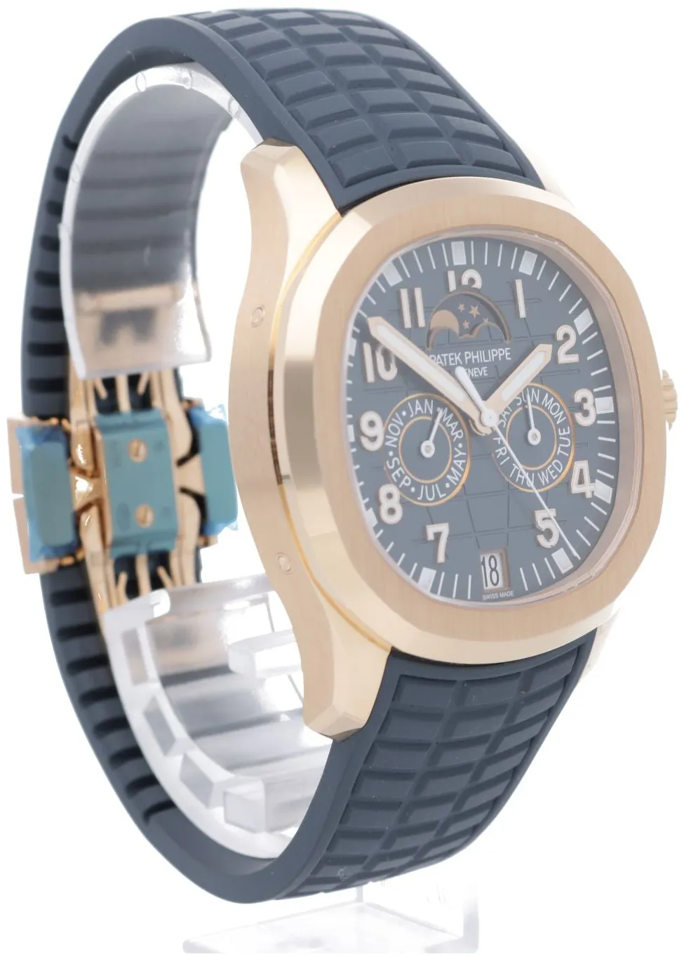 Patek Philippe Aquanaut 5261R-001 40mm Rose gold Blau 6