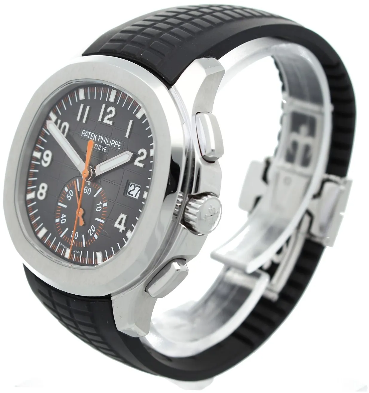 Patek Philippe Aquanaut 5968A-001 42mm Stainless steel Black 1