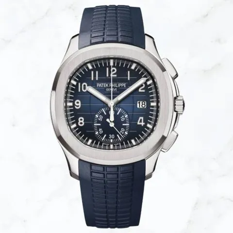 Patek Philippe Aquanaut 5968G-001 42mm White gold Blue