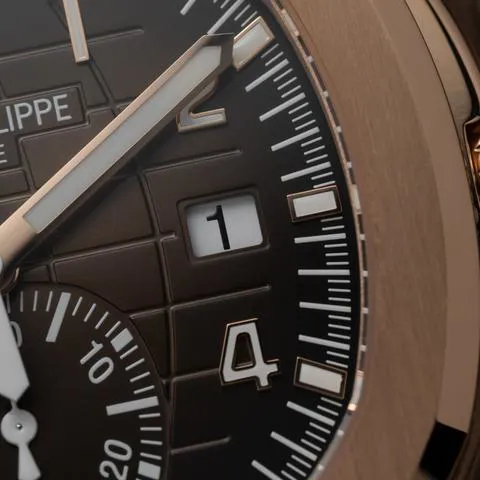 Patek Philippe Aquanaut 5968R-001 42mm Rose gold Brown 1