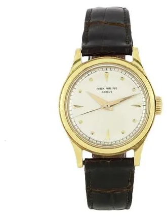 Patek Philippe Calatrava 2508 35mm Yellow gold Silver