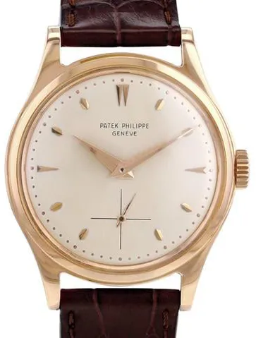 Patek Philippe Calatrava 2509 35mm Rose gold White