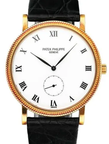 Patek Philippe Calatrava 3919J 34mm Yellow gold White