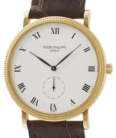 Patek Philippe Calatrava 3919J 33mm Yellow gold White