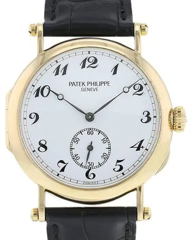 Patek Philippe Calatrava 3960 33mm Yellow gold White