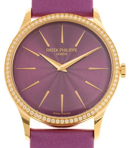 Patek Philippe Calatrava 4997/200R-001 Rose gold Purple