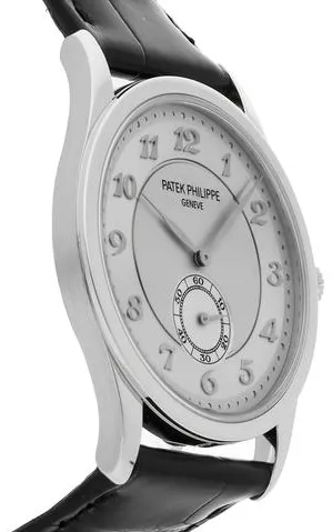 Patek Philippe Calatrava 5196P-001 37mm Platinum Silver 1