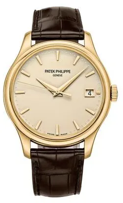 Patek Philippe Calatrava 5227J-001 39mm Yellow gold Champagne