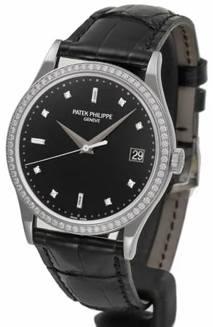 Patek Philippe Calatrava 5297G-001 38mm White gold Black 5