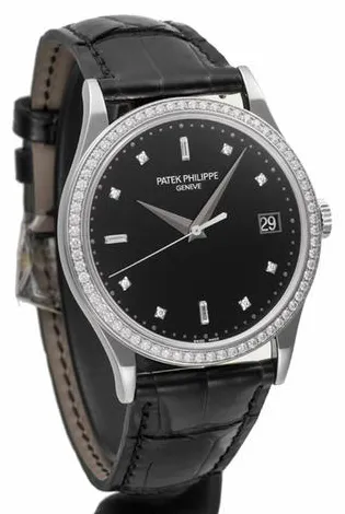 Patek Philippe Calatrava 5297G-001 38mm White gold Black 3