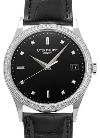 Patek Philippe Calatrava 5297G-001 38mm White gold Black