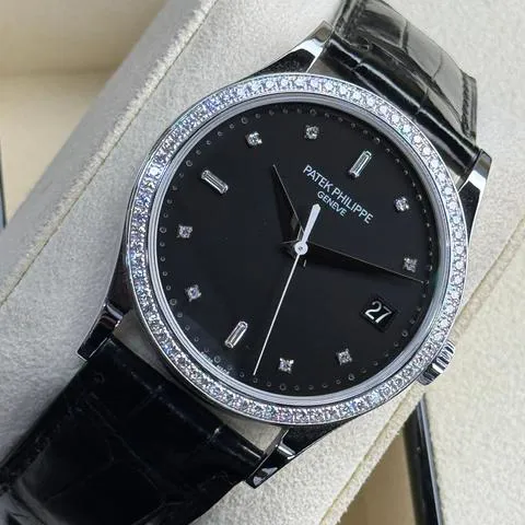 Patek Philippe Calatrava 5297G-001 38mm White gold Black